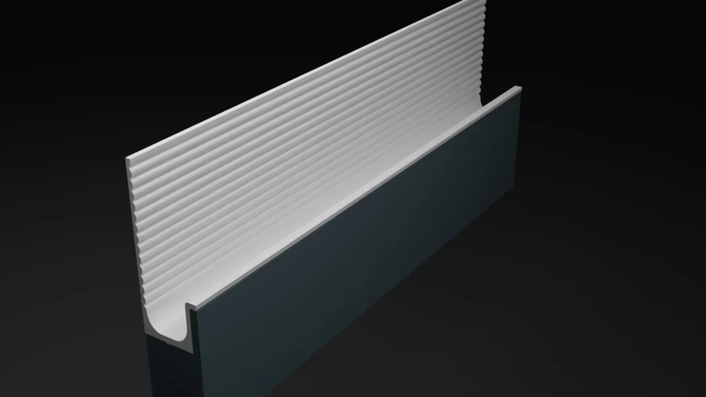 Tiradores de Aluminio | Catálogo de Tiradores y perfileria para mobiliario 7507 blanco